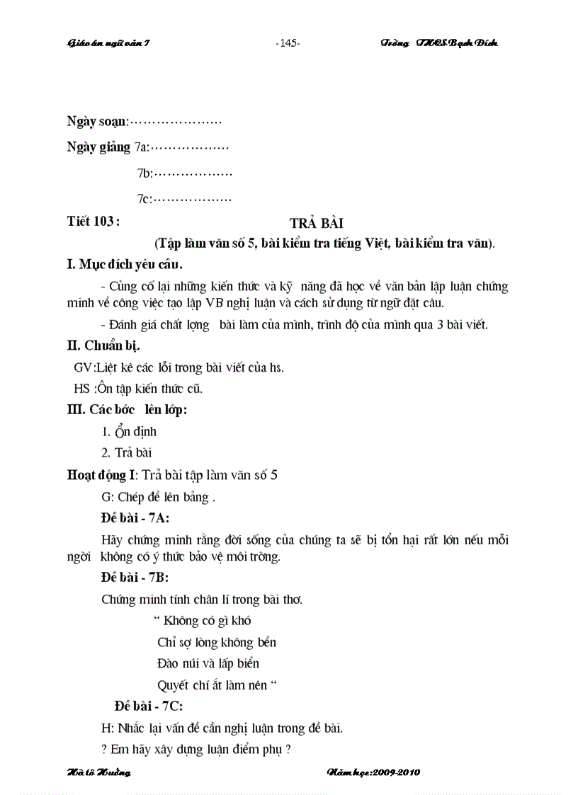 image for page Giao an NV7 3cot