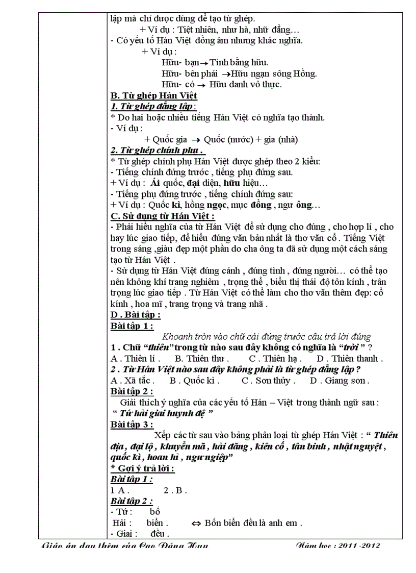 image for page Giáo án ôn tập nv 7 hay và chi tiết