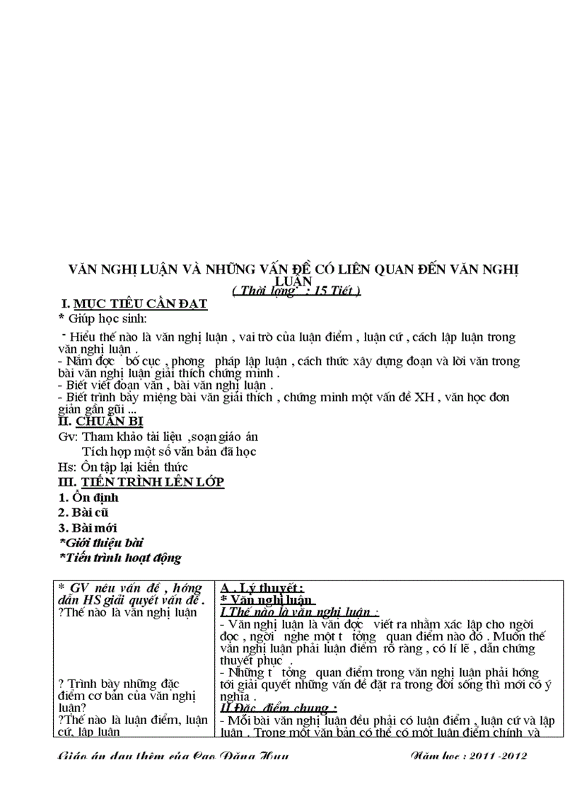 image for page Giáo án ôn tập nv 7 hay và chi tiết