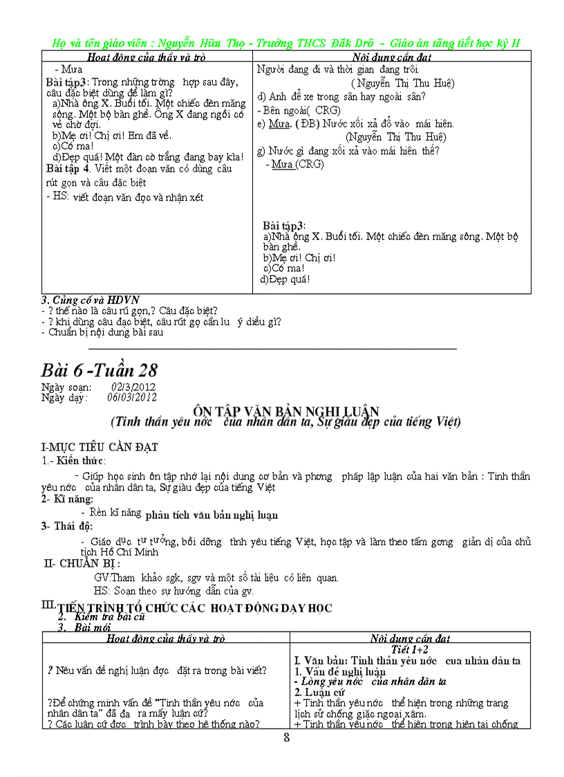 image for page Giáo án phụ đạo ngữ văn 7 mơi 2012