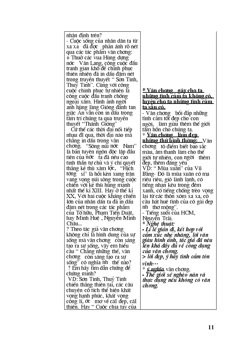 image for page Giáo án thao giảng Tiết 97 Ý nghĩa văn chương