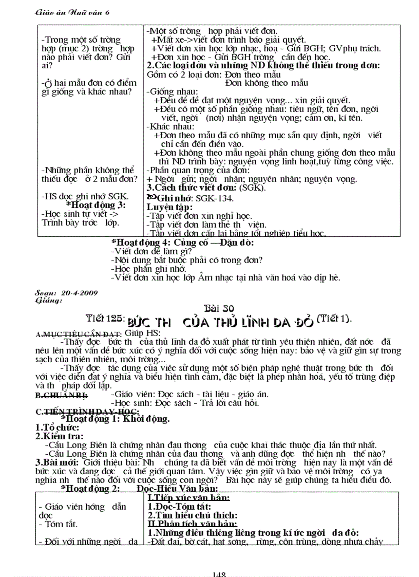 image for page Giao an văn 6 CKTKN