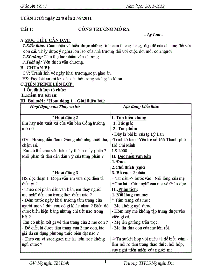 image for page Giáo án văn 7 11 12 hay