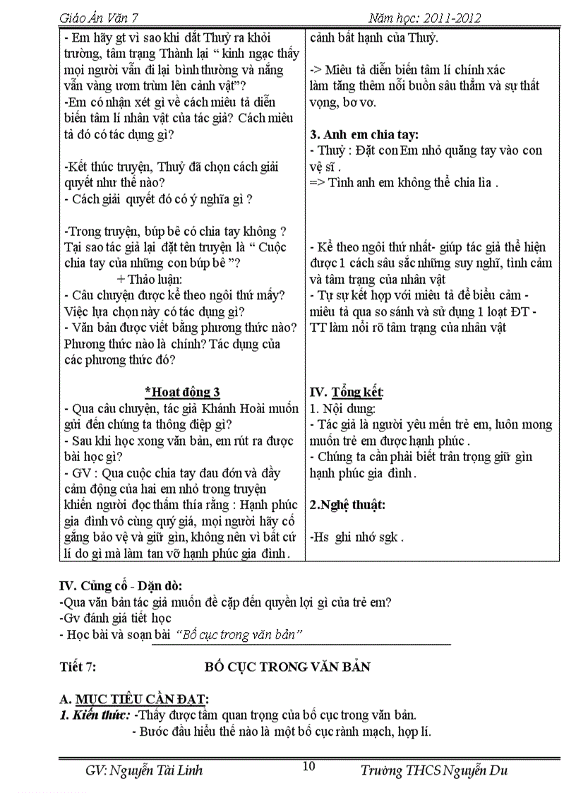 image for page Giáo án văn 7 11 12 hay