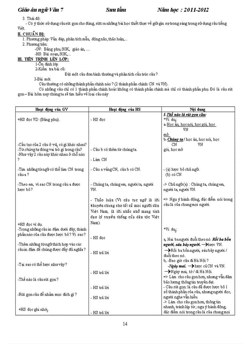 image for page Giao an van 7 HKII Doc cho y kien nha