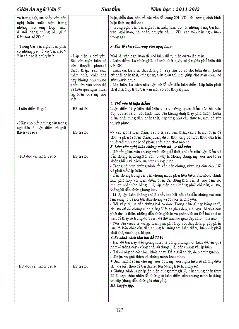 image for page Giao an van 7 HKII Doc cho y kien nha