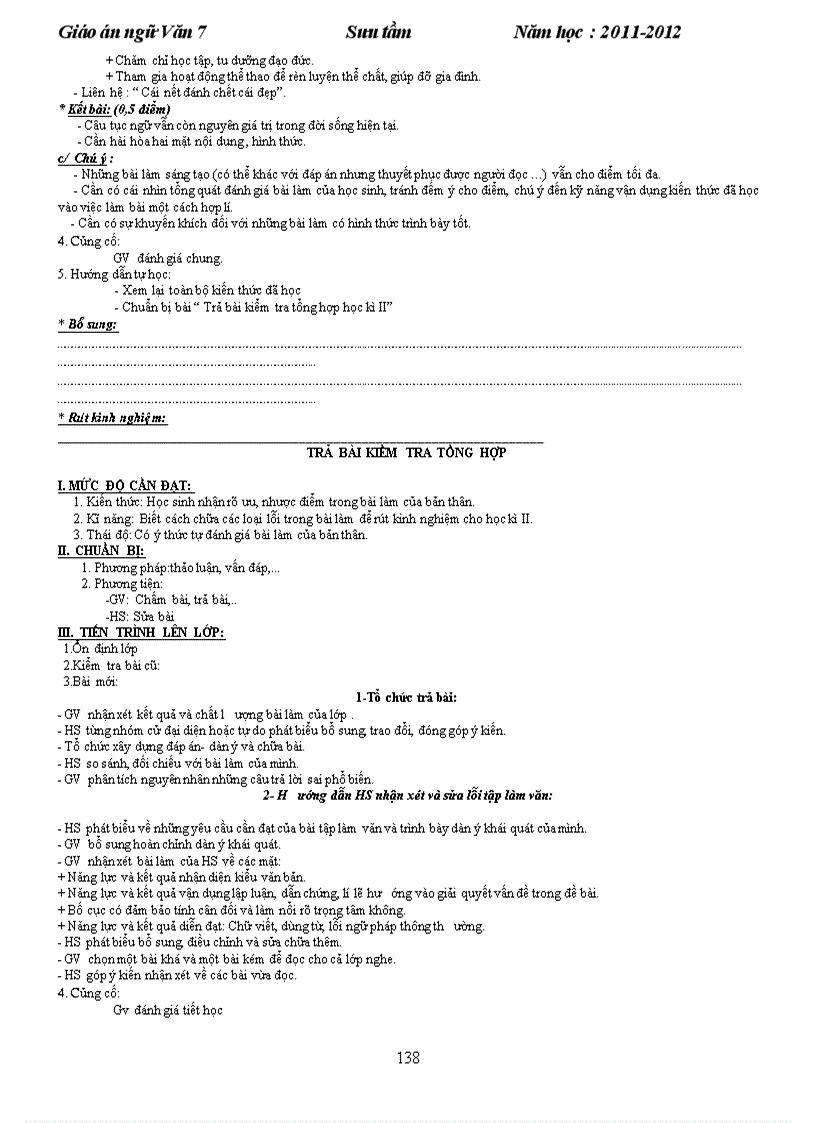 image for page Giao an van 7 HKII Doc cho y kien nha