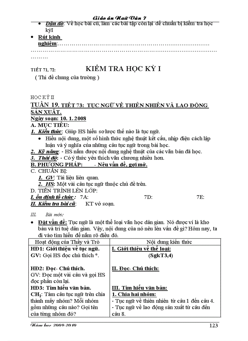 image for page Giáo án Văn 7 trọn bộ