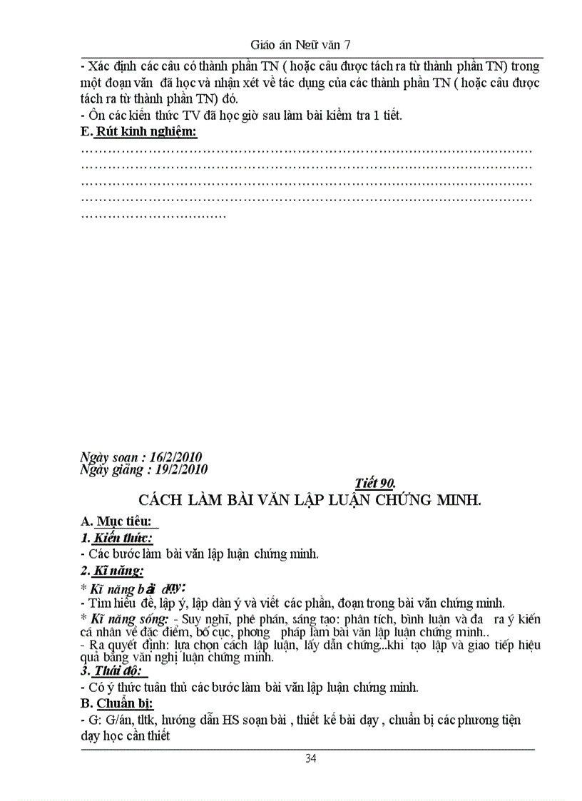 image for page Giao an Ngu van 7 HK 2 co ki nang song 1