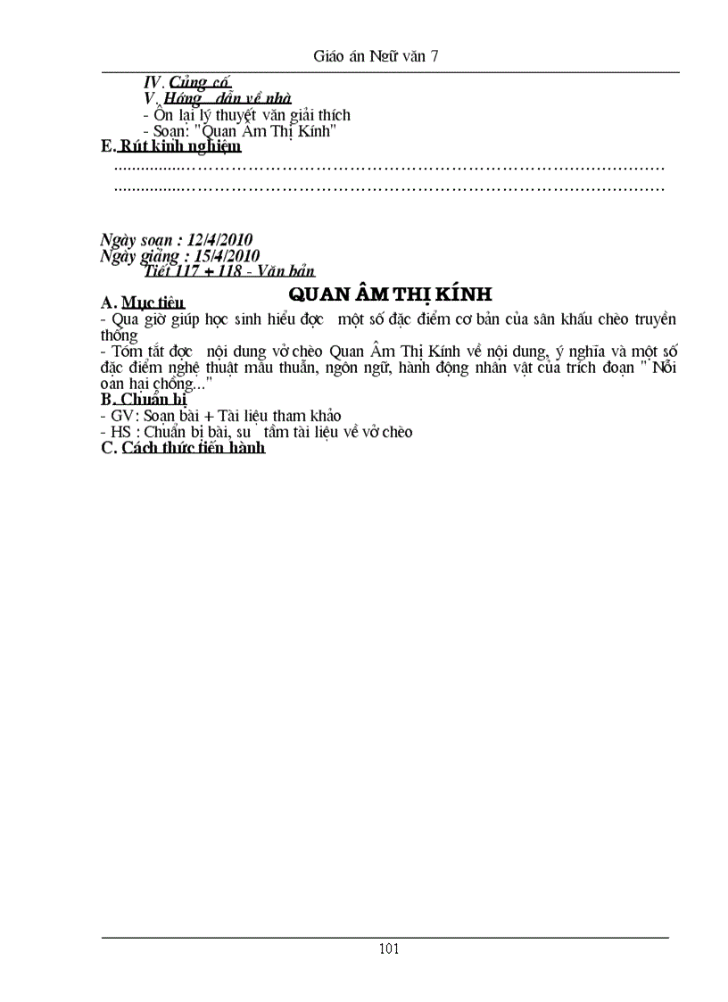 image for page Giao an Ngu van 7 HK 2 co ki nang song 1