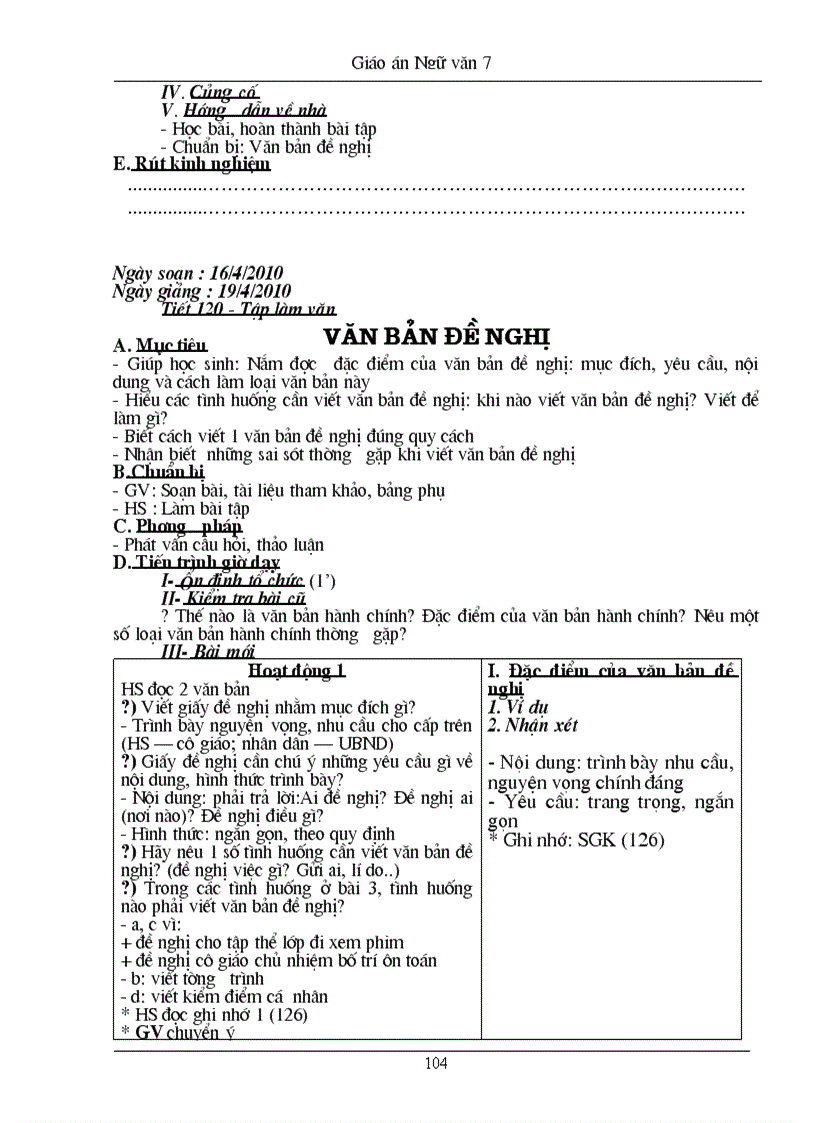 image for page Giao an Ngu van 7 HK 2 co ki nang song 1