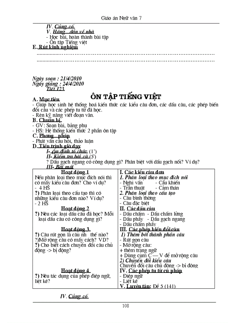 image for page Giao an Ngu van 7 HK 2 co ki nang song 1