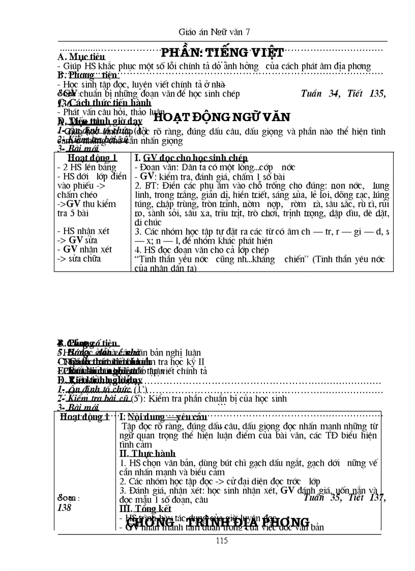 image for page Giao an Ngu van 7 HK 2 co ki nang song 1