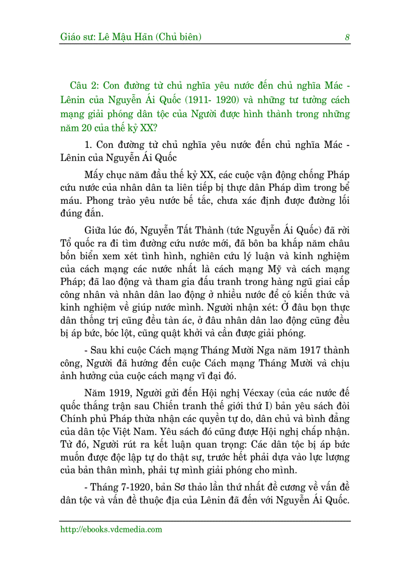 image for page Huong dan on thi monLich su dang CSVN