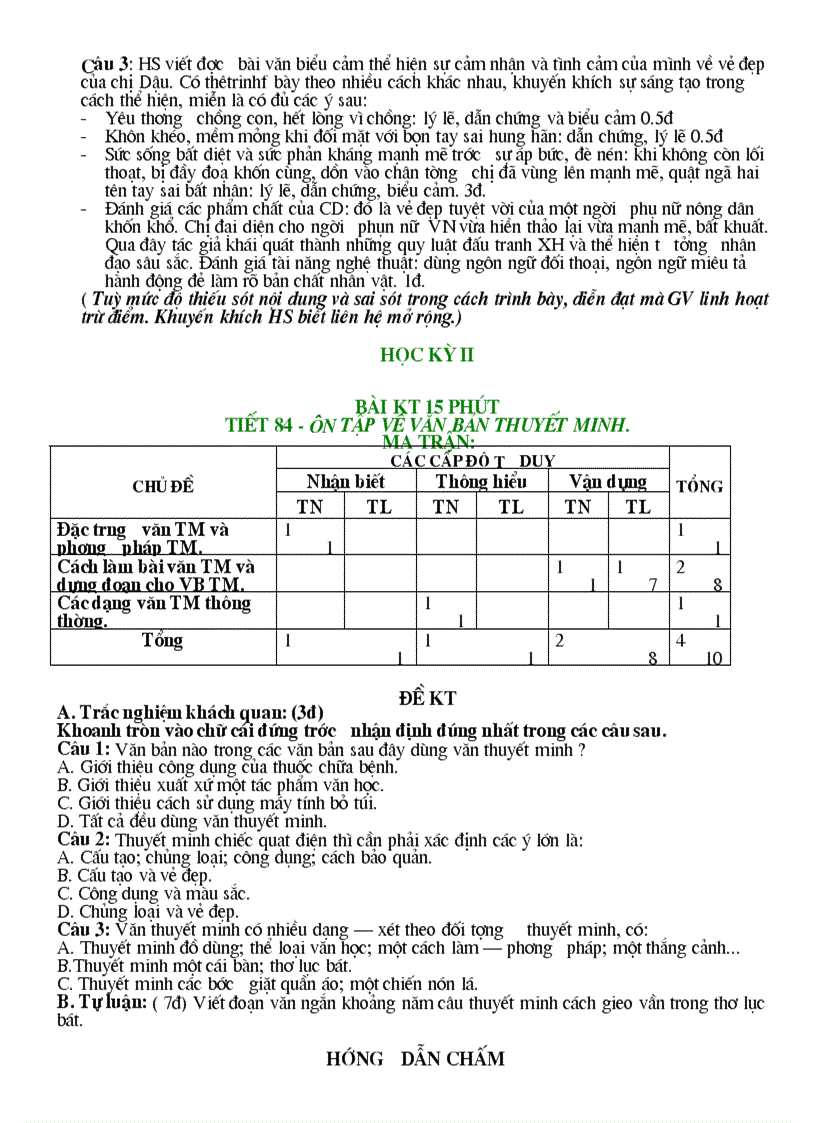 image for page 1 số đề KT HK I