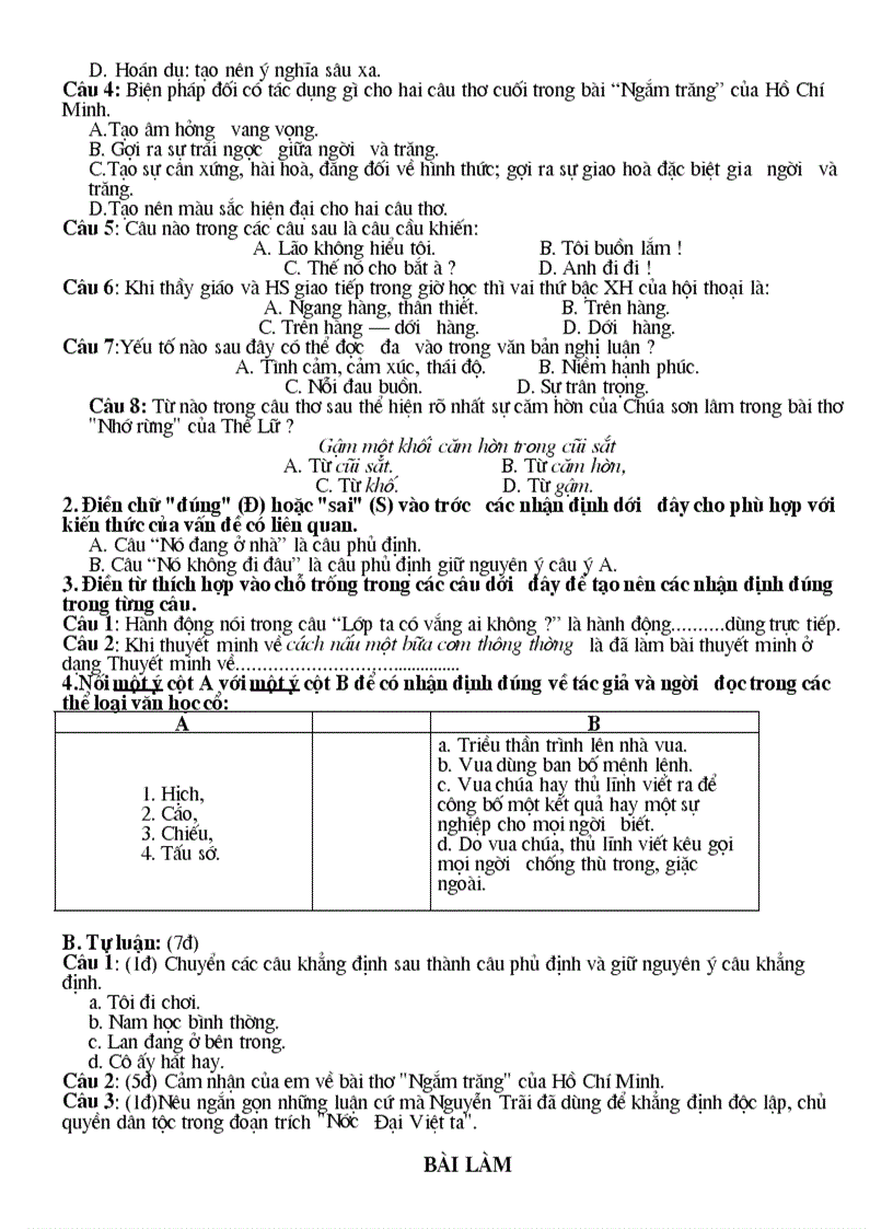 image for page 1 số đề KT HK I