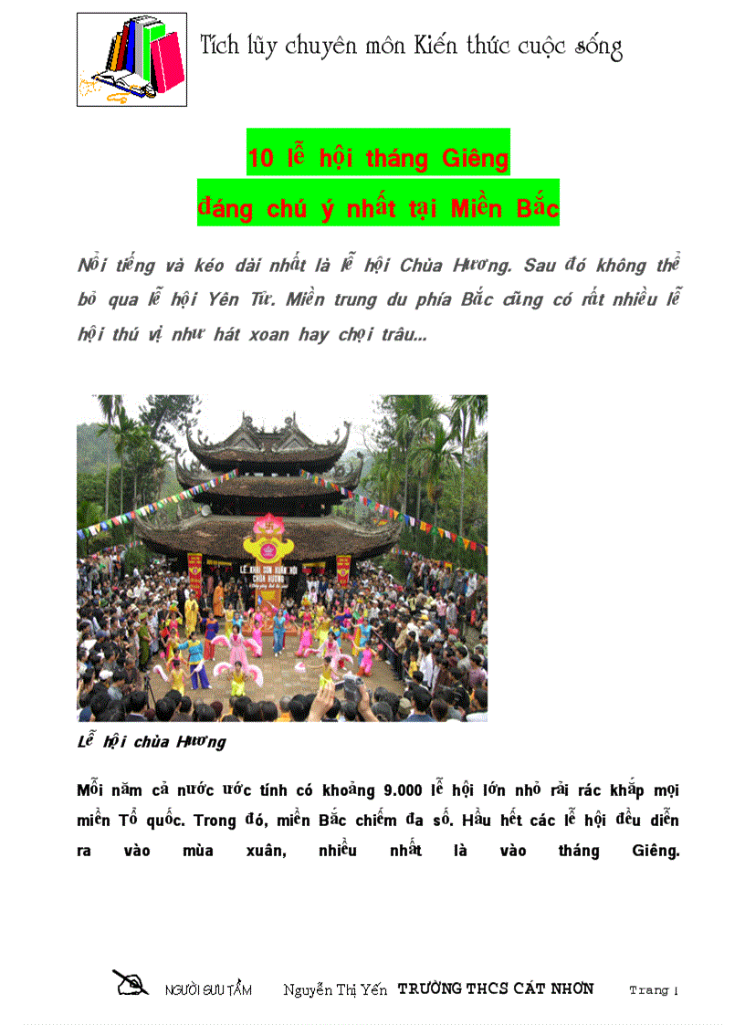 image for page 10 lễ hội lớn nhất ở miền bắc