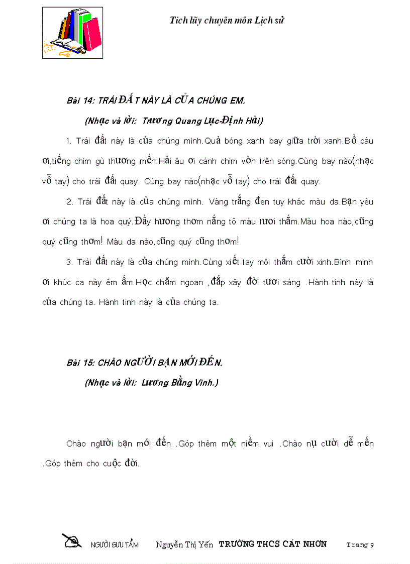 image for page 26 bai hat tap the quy dinh trong doan doi