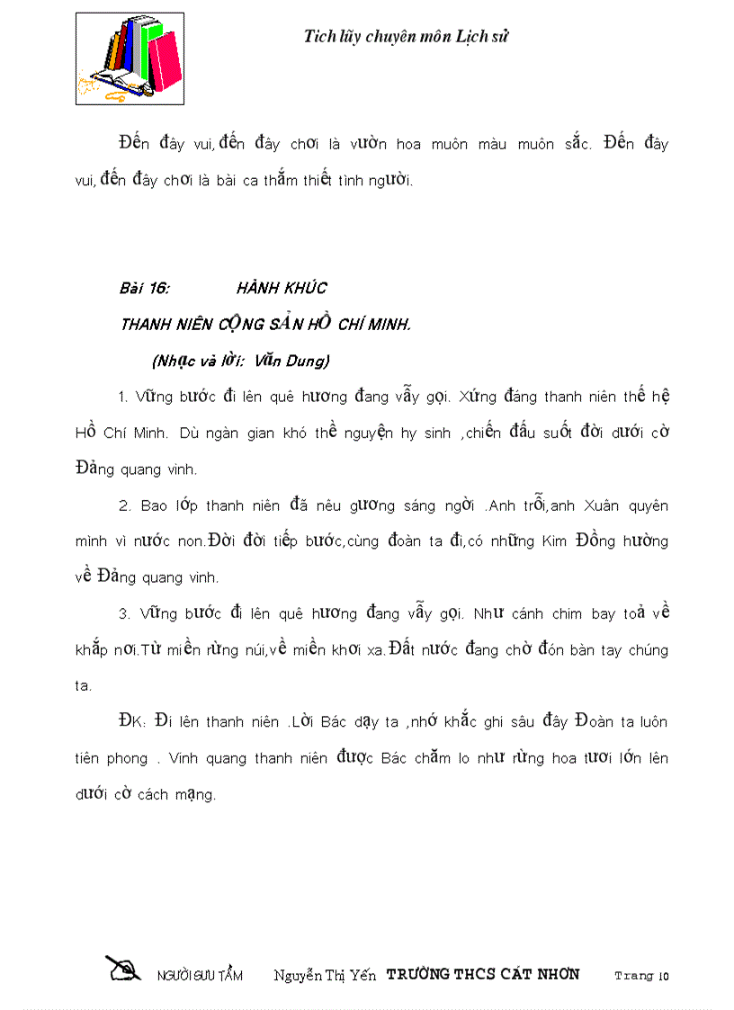 image for page 26 bai hat tap the quy dinh trong doan doi