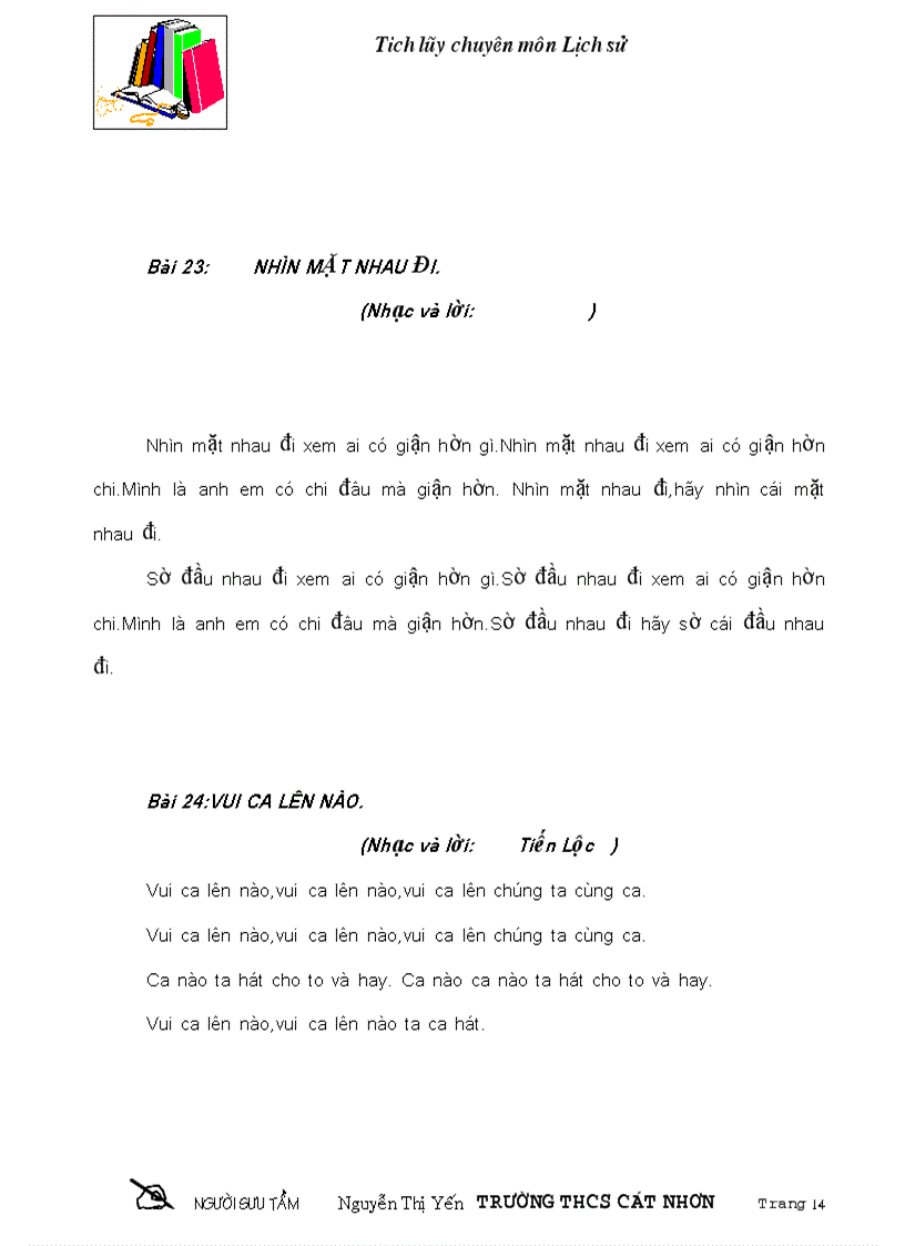 image for page 26 bai hat tap the quy dinh trong doan doi