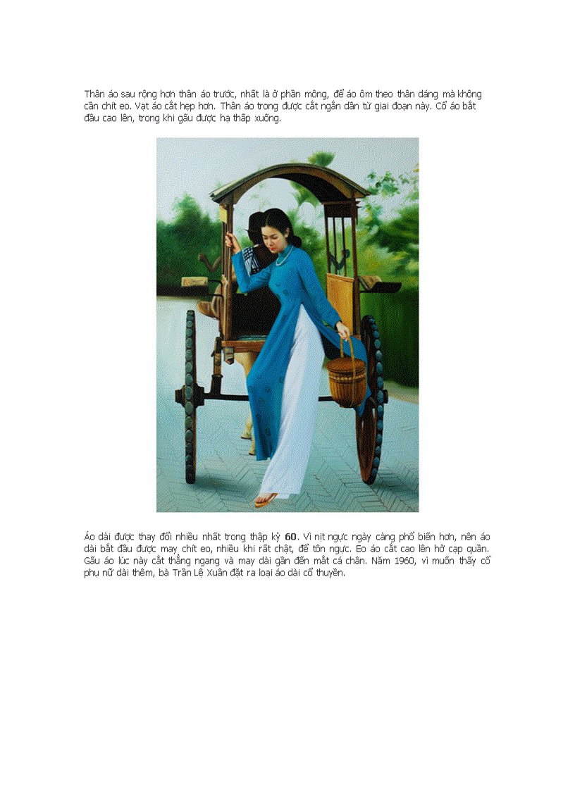 image for page Áo dài việt nam qua các thời kì