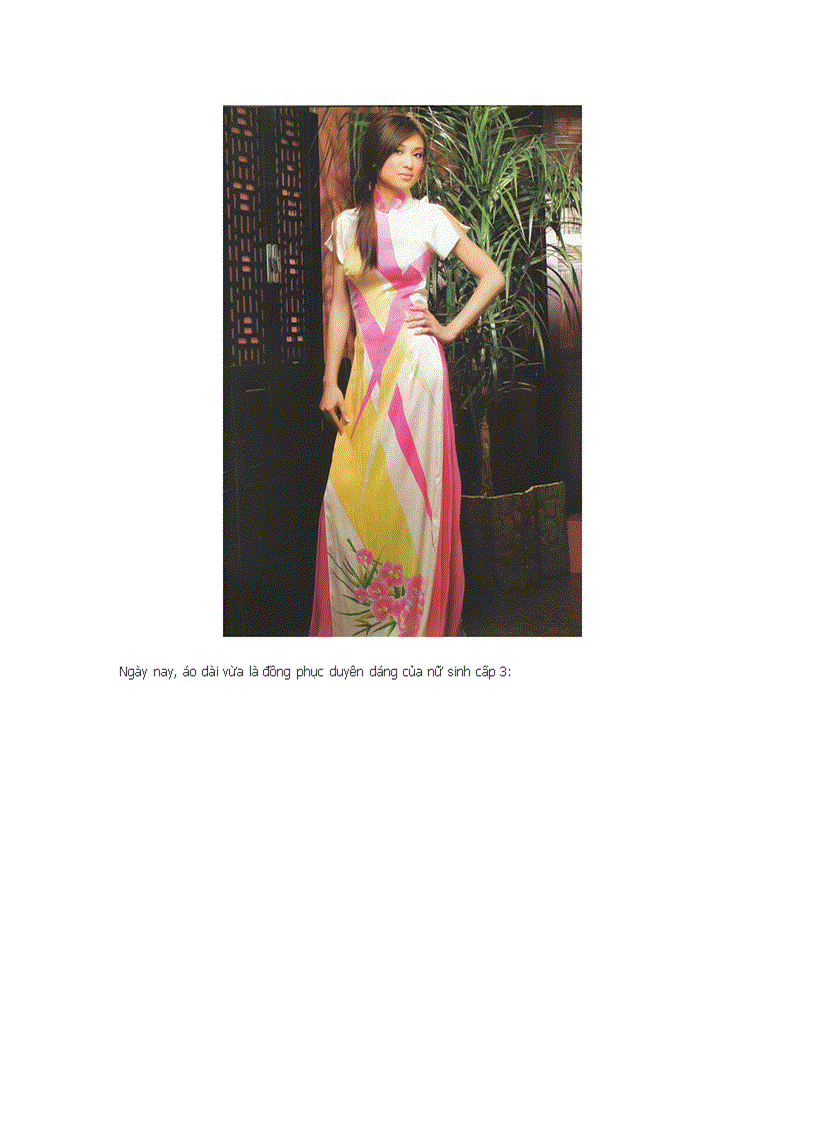 image for page Áo dài việt nam qua các thời kì