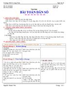 Bài toán dân số