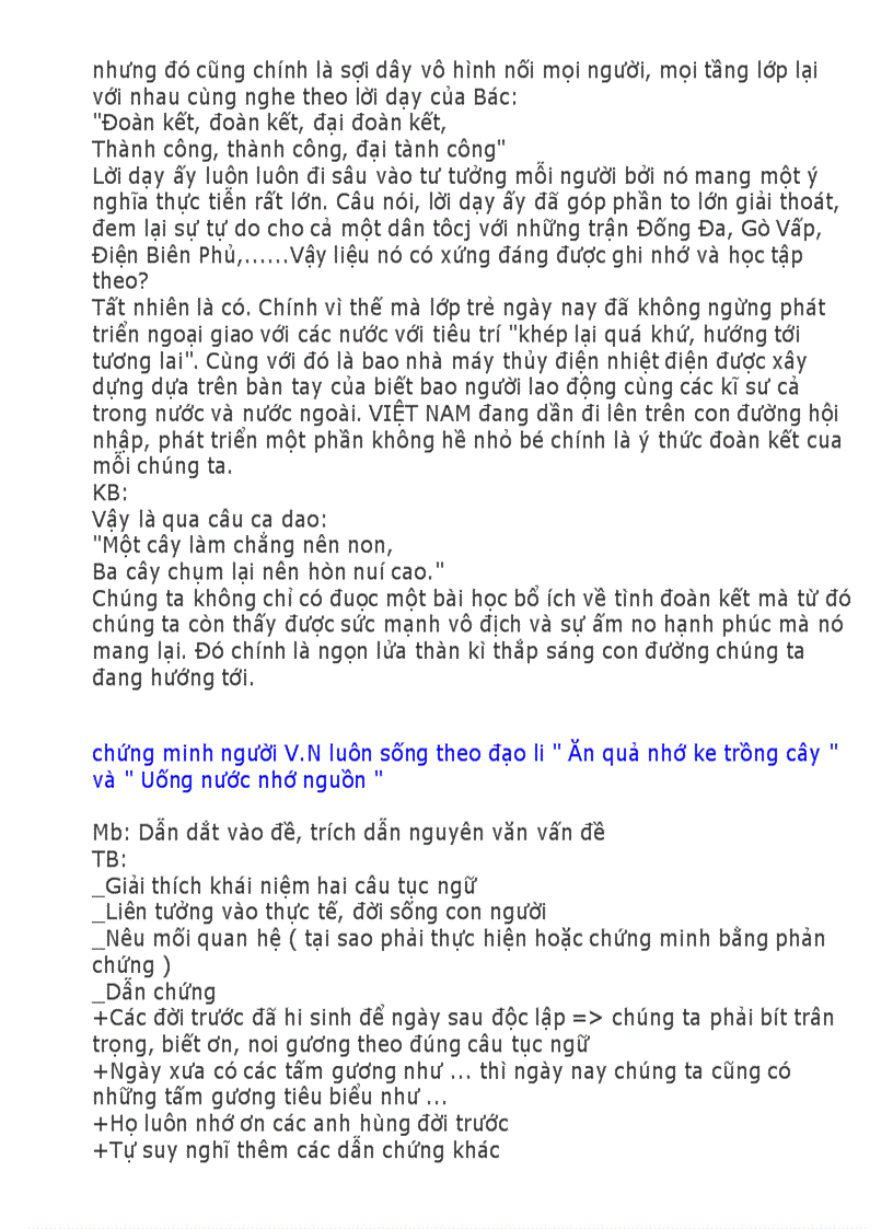 image for page Bai van hay on tap vao lop 7