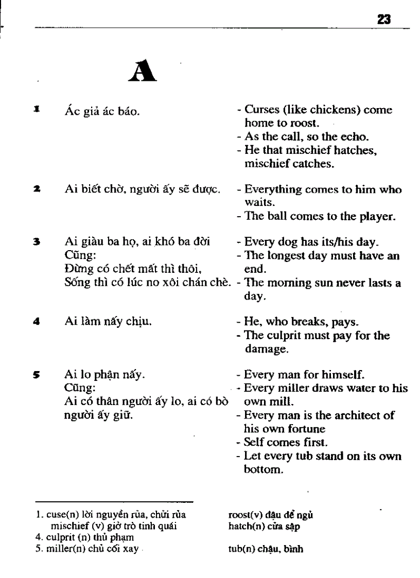 image for page Bộ ca dao tục ngữ anh việt