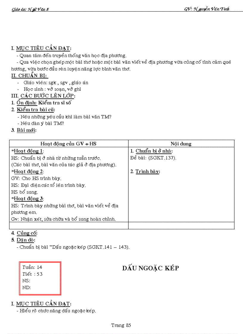 image for page Bộ giáo án đầy đủ