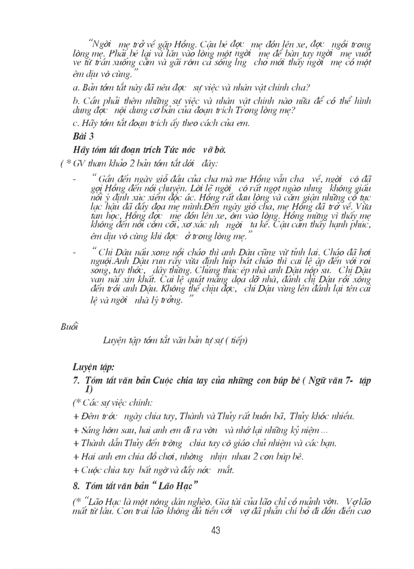 image for page Bộ giáo án ôn ngữ văn 8