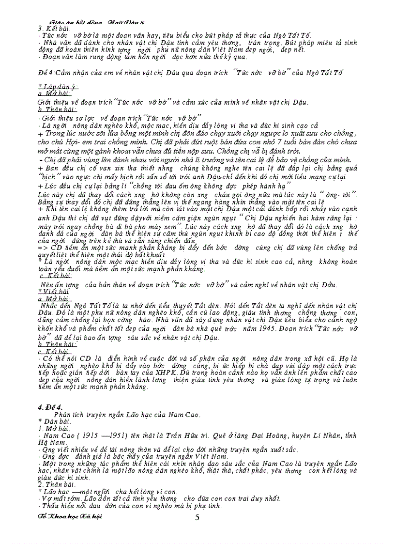 image for page Bồi dưỡng HKI văn 8 phần văn bản