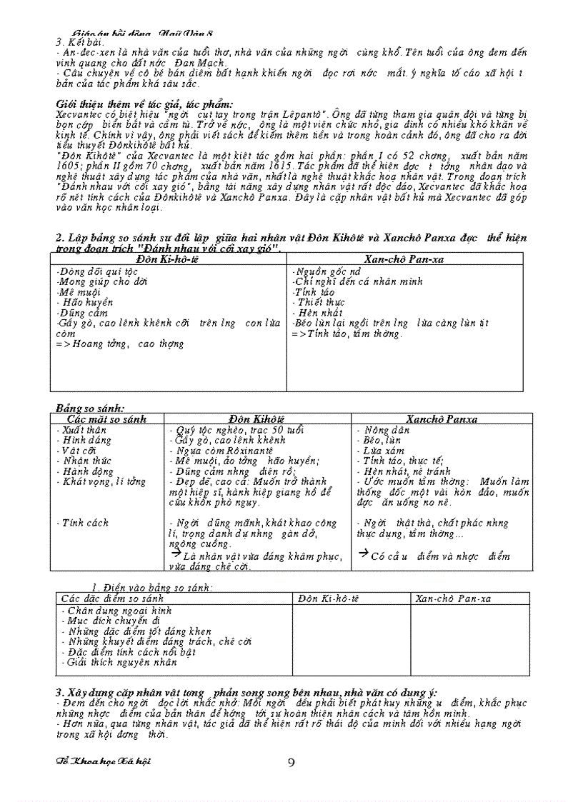 image for page Bồi dưỡng HKI văn 8 phần văn bản