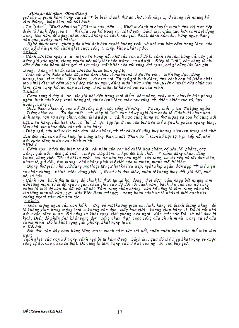 image for page Bồi dưỡng HKI văn 8 phần văn bản