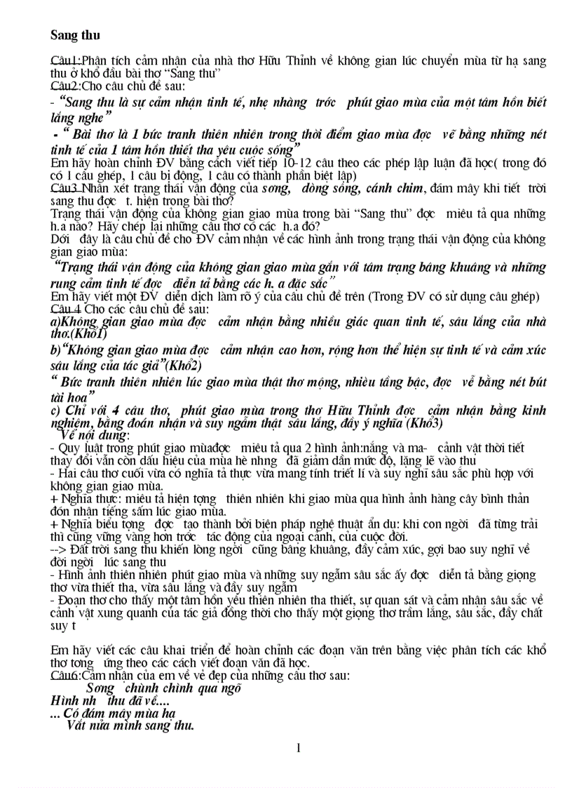 image for page Cau hoi on tap Sang thu