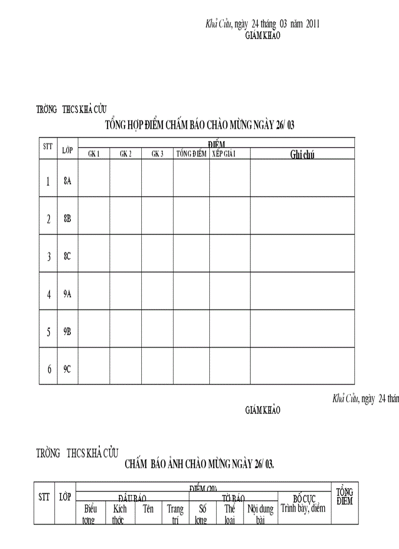image for page Chấm văn nghệ