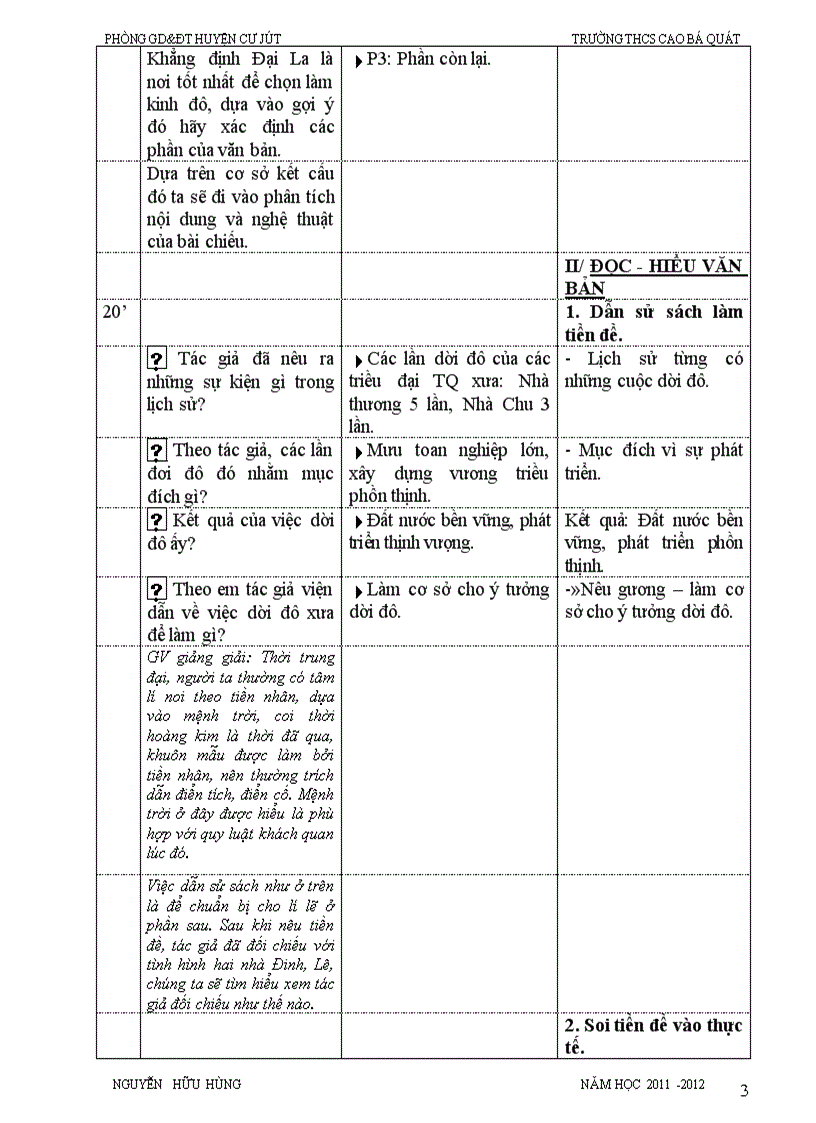 image for page Chiếu dời đô giáo án dự thi GV Giỏi cấp huyện 2012