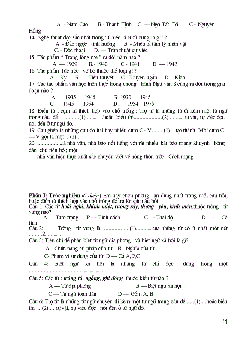 image for page Chuyên đề bồi dưỡng HSG Ngữ Văn