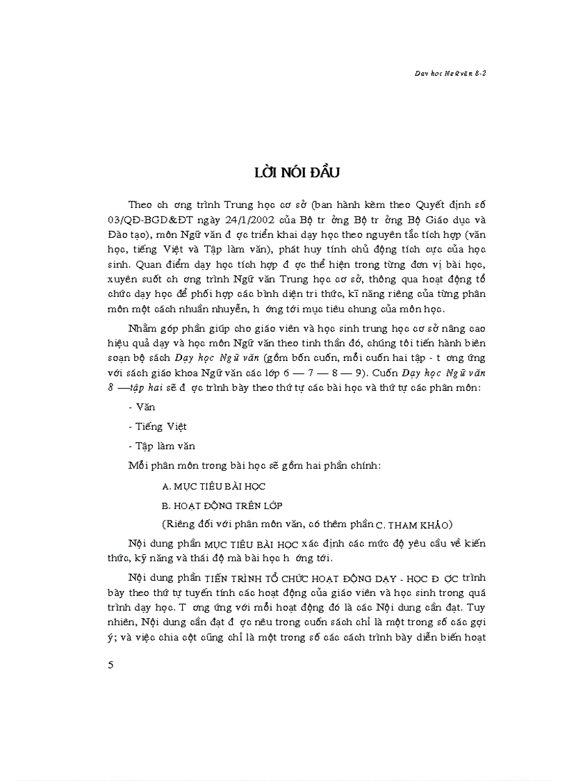 image for page Dạy học ngữ văn 8 2
