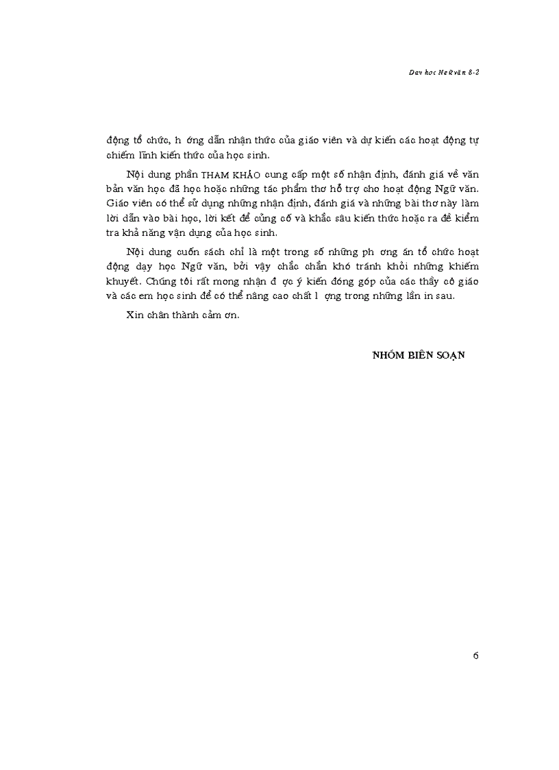 image for page Dạy học ngữ văn 8 2