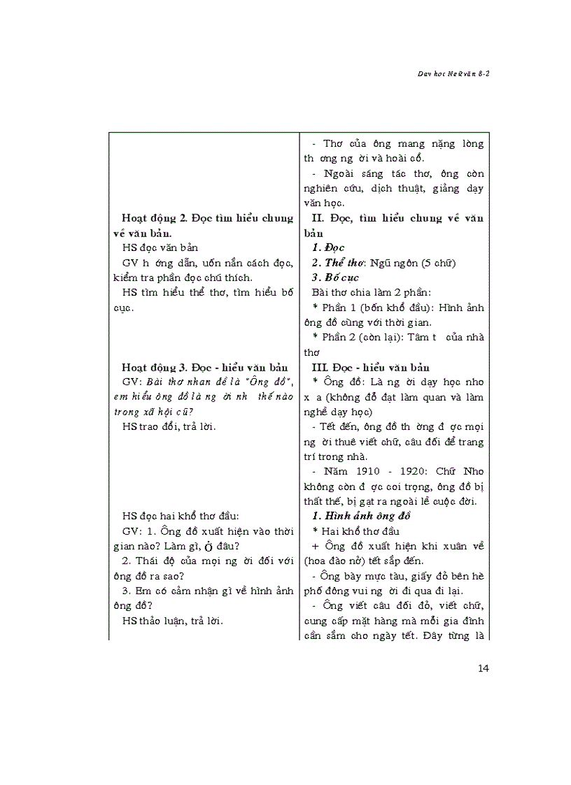 image for page Dạy học ngữ văn 8 2