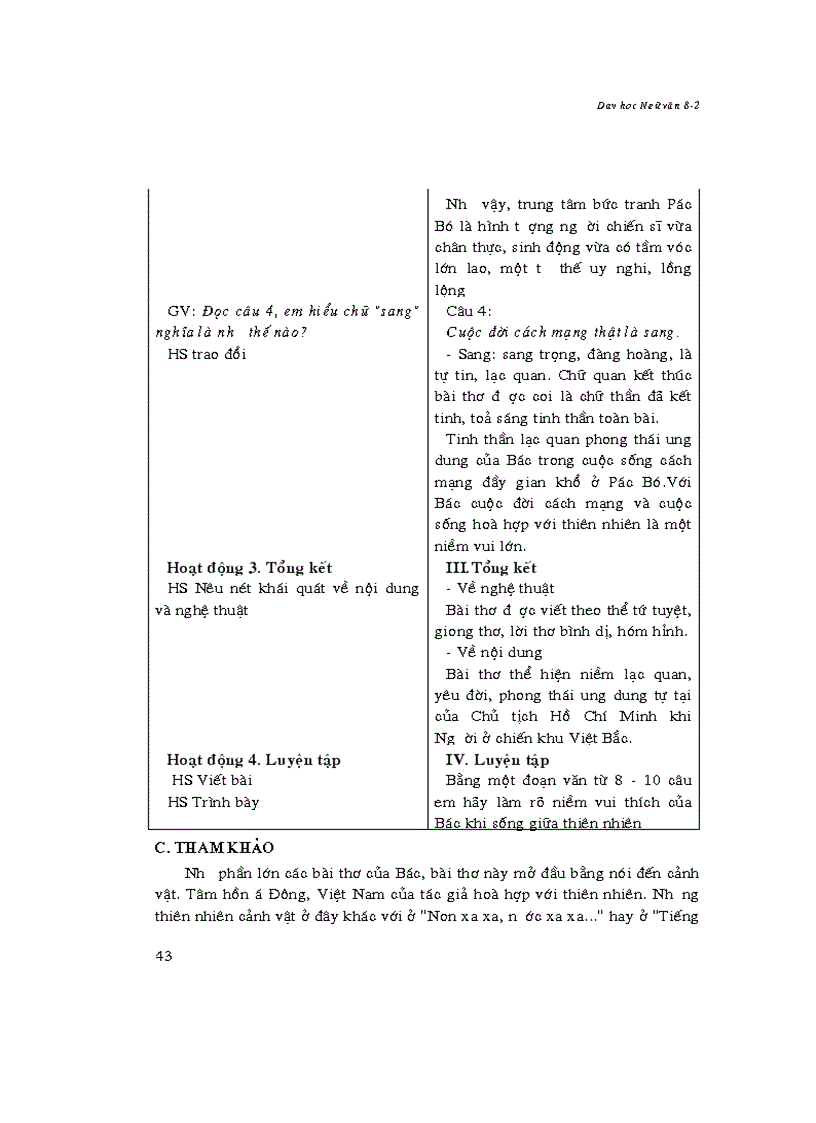 image for page Dạy học ngữ văn 8 2