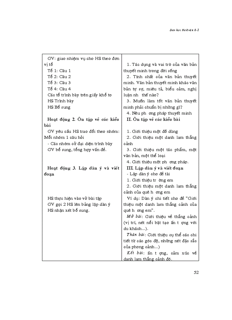 image for page Dạy học ngữ văn 8 2