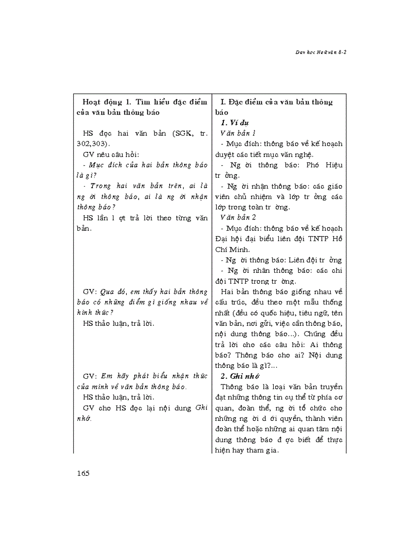 image for page Dạy học ngữ văn 8 2