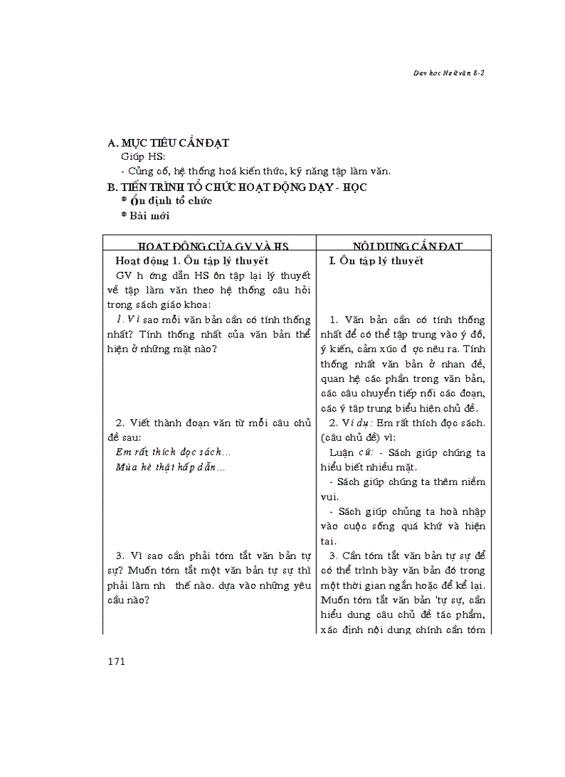 image for page Dạy học ngữ văn 8 2