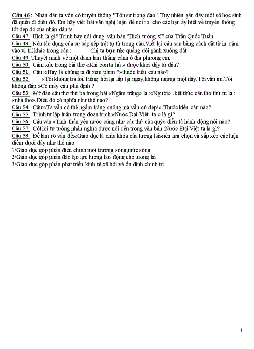 image for page De cuong on tap ngu van 8 hkii