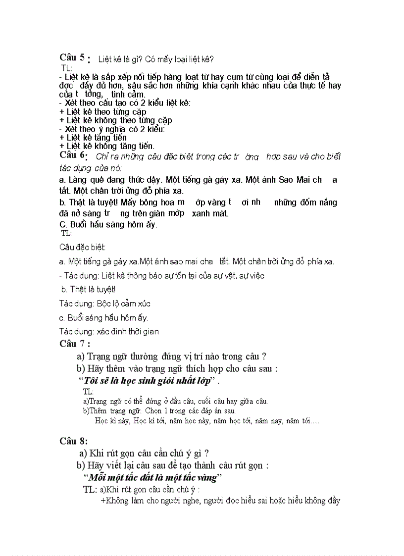 image for page Đề cương ôn tập ngữ văn 7 2009 2010