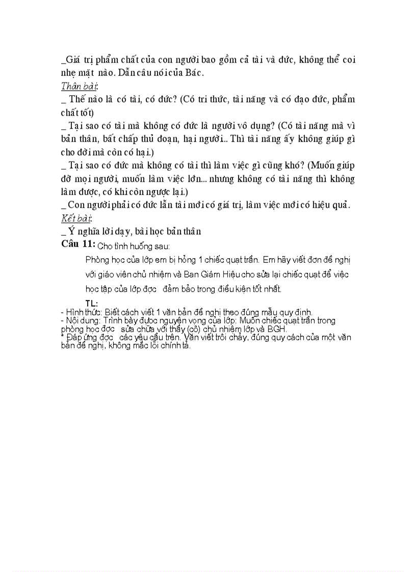 image for page Đề cương ôn tập ngữ văn 7 2009 2010