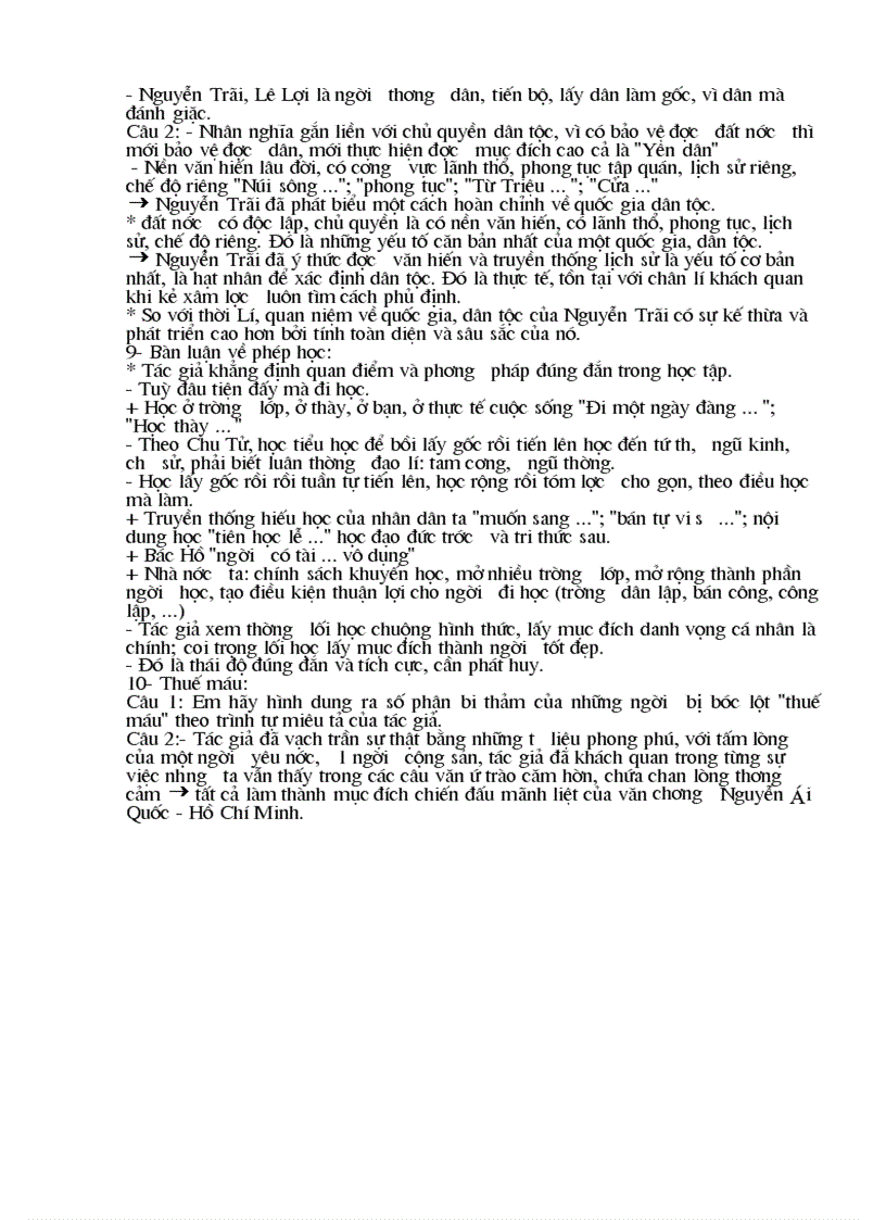 image for page Đề cương ôn tậpNV 8 HK II