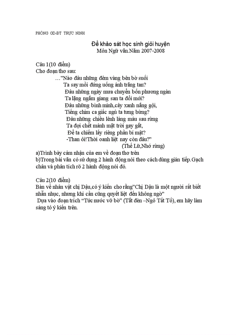 image for page Đề thi HSG 8